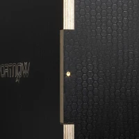 SPORTNOW Multi-Faceted Jump Box, Wooden Step Up Box, for Home, Gym, Exercise, 51/61/76cm- Black(m-8)