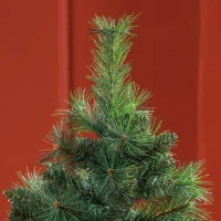 HOMCOM Árvore de Natal 180 cm Árvore de Natal Artificial com 528 Ramos para Interior Verde(m-8)