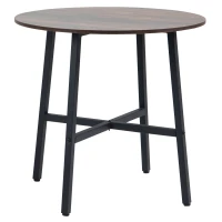 HOMCOM Stół jadalny z rustykalnym blatem(m-12)