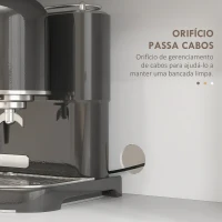 HOMCOM Armário de Cozinha Rústico Armário Alto de Cozinha com Portas Compartimentos Abertos Gavetas e Prateleiras Ajustáveis Anti-Tombo para Sala de Jantar 70x40x180 cm Branco(m-6)
