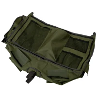 Outsunny Bollerwagen, klappbar, 7 Seitentaschen, verstellbarer Griff, bis 120 kg, Stahl, grün, 100 x 48 x 100,5 cm(m-21)