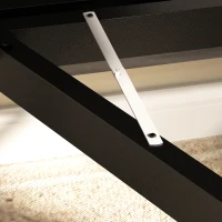 HOMCOM Mobile Drop Leaf Table, Folding Dining Table with 6 Wheels & Brakes, Kitchen Table for Small Spaces, Grey(m-9)