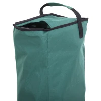 Outsunny Bollerwagen Faltbarer Handwagen 360° Gartenwagen Transportwagen mit  Teleskop Griff Verstellbarer Griffhöhe Strandwagen bis 70 kg Tragkraft Metall Oxford Grün 108 x 55 x 59-89 cm(m-14)