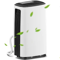 HOMCOM 16l/Day Dehumidifier, with Washable Filter and Timer - White(m-1)