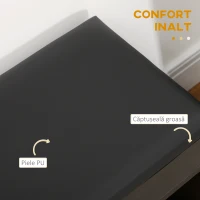 HOMCOM Banca Pantofi – Compartimente Deschise & Spatiu Depozitare(m-4)