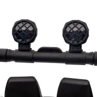 HOMCOM Carro Elétrico Infantil Bateria 12V com 2 Motores Controle Remoto 2.4G Luzes Buzina Velocidade Ajustável 100x65x72cm Branco(m-12)