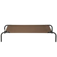PawHut Hundebett Outdoor Hundeliege bis 30 kg mit Ersatzbezug 110 x 68 x 20 cm(m-18)