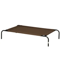 PawHut Hundebett Outdoor Hundeliege bis 30 kg mit Ersatzbezug 110 x 68 x 20 cm(m-20)