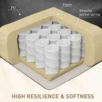 HOMCOM Recliner Chair, Recliner Massage Rocker Chair with 360° Rotate, 165° Reclining Function, Adjustable Footrest, Swivel Armchair Single Sofa for Living Room with Drink Holders, Side Pockets, Black(m-6)