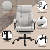 Vinsetto Krzesło biurowe z funkcją masażu(m-7)