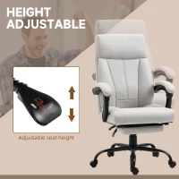 Vinsetto Krzesło biurowe z funkcją masażu(m-5)