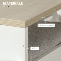 Kleankin Raft Depozitare Baie – 3 Nivele inguste cu Roti(m-9)