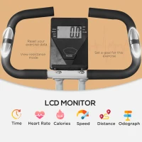 SportNow Bicicleta Fitness Pliabila – Rezistenta 8 Nivele, LCD & Puls(m-4)