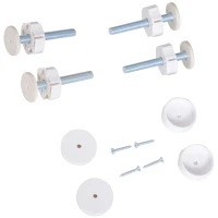 PawHut Cancellino per Cani di Sicurezza Estensibile da 76-107cm Montaggio a Pressione, Metallo e Plastica, Bianco(m-9)