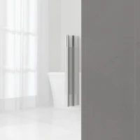 HOMCOM Coluna Casa de Banho de Parede Armário Alto Casa de Banho com Prateleiras Ajustáveis e 2 Portas  40x30x160 cm Branco(m-8)