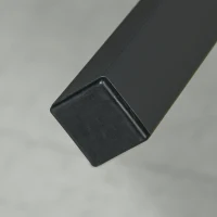 Outsunny Table d'extérieur pour 6 personnes, aspect bois, cadre en métal, résistant aux intempéries, 145 x 85 x 72 cm, Gris(m-5)