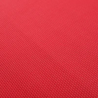 Outsunny Sonnenliege klappbar mit mehreren einstellbaren Positionen, Stahlthermoplastikgestell, elastische Bänder, Textilene in Rot(m-5)