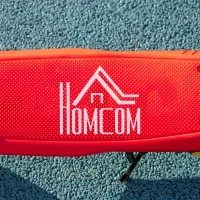 HOMCOM Elektrischer Tretroller 120 W klappbar für Kinder 7-14 Jahre 12 km/h max. Reichweite 10 km max. rot(m-5)