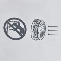 Outsunny Rechteckiger Stahlrohr-Rahmen oberirdischer Pool mit Filter 292L x 190B x 75H cm Grau(m-4)