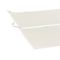 Outsunny Ersatzdach für ausziehbare Pergola 5 x 2,4 m für 3 x 3 m Pergola Polyester Beige(m-5)