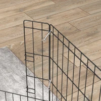 PawHut Modulare Hunde-, Kaninchen- und Nagervoliere Gehege für kleine Tiere innen und außen klappbar 8 Paneele(m-4)