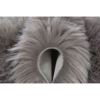 Homcom Kunstfell  80 x 55 x 6,1 cm Taupe(m-5)