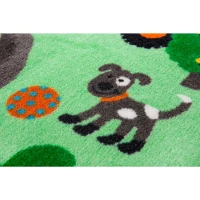 Homcom Kinderteppich Straße Bauernhof 230 x 160 x 0,45 cm(m-3)