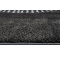 Homcom Teppich mit mit Hoch-Tief-Struktur 230 x 160 x 2,1 cm Anthrazit(m-3)