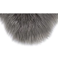 Homcom Kunstfell  80 x 55 x 6,1 cm Taupe(m-4)