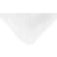 Homcom Kunstfell  80 x 55 x 6,1 cm Weiß(m-4)