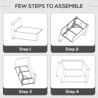 Outsunny Rattan Sofa, 2 Seater Garden Furniture with Soft Padded Cushion and Armrests, Wicker Garden Loveseat for Patio, Black(m-7)