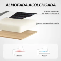 HOMCOM Cadeira Gaming com Altura Ajustável Suporte Lombar e Apoio para a Cabeça 60,5x67x107,5-116,5 cm Multicor(m-4)