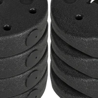 Outsunny Gazebo Weights Set of 8, 24KG Weights for Gazebo Legs with Reinforce Pins and Carry Belt, for Gazebos Shelters Marquees Tents(m-9)