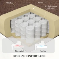 HOMCOM Fotoliu Electric de Relaxare cu Telecomandă, Suport pentru Picioare și Buzunar Lateral, 62x86,5x98 cm, Maro Închis(m-5)