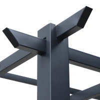 Outsunny Gazebo Pergola da Giardino 3x3m Decorabile con Rampicanti in Metallo Nero(m-8)