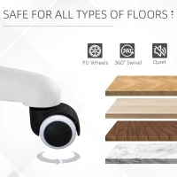 Vinsetto massage bureaustoel kantoorstoel(m-7)