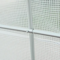 Outsunny tunnelkas kas folie kweekkas plantenkas(m-8)