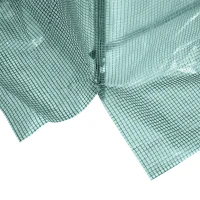 Outsunny Stevige Foliekas voor Jaarrond Tuinieren - Groen(m-9)