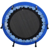 HOMCOM Trampolino Tappetino Elastico Fitness Giardino Φ91 x 22.5cm(m-5)