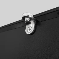 LED Coffee Table with Smart App-Controlled RGB Lighting, High Gloss Finish, Glass Top and Drawer, 100L x 50W x 32H cm, Black(m-10)