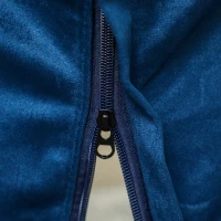 HOMCOM Poltrona Sala de Estar com Apoio para os Pés Poltrona Relax para Leitura com Bolsos Laterais 80x78x100 cm Azul Escuro(m-9)
