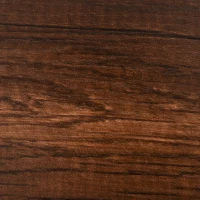 HOMCOM Mesa de Centro Mesa de Café con 2 Estantes para Salón Sala de Estar Dormitorio Estilo Vintage Madera 100x60x46 cm Marrón Rústico(m-6)