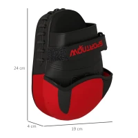 SPORTNOW Manopla de Boxeo Paos Muay Thai MMA Curvadas para Entrenamiento Karate Taekwondo Kickboxing Training Rojo(m-3)