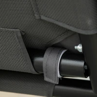 Outsunny Balansoar de Grădină 2 Locuri cu Acoperiș Reglabil și Perne, 144x117x173 cm, Gri Închis(m-8)