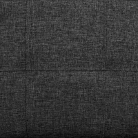 HOMCOM Armchair - Folding Spare Mattress - Convertible Chair - Adjustable Backrest 5 Positions - Gray Linen-Look Polyester Fabric(m-7)