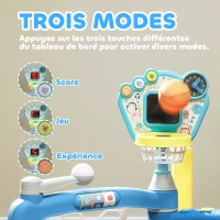 AIYAPLAY Ensemble de jeux sportives 5 en 1 pour enfants multi-activités avec football, basket-ball, golf, baseball, bowling(m-5)