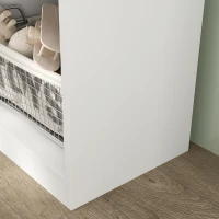 AIYAPLAY Bibliothèque pour enfants avec étagère 3 niveaux joli design nuage pour chambre coin lecture blanc(m-9)