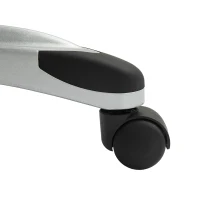 HOMCOM Bürostuhl Drehstuhl mit Schaukelfunktion 360° schwenkbare Rollen 66 x 75,5 x 115,5-124,5 cm Braun(m-5)