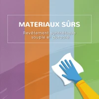 HOMCOM 4 blocs de construction XL - modules de motricité - mousse EPE polyuréthane, vert orange violet et bleu(m-5)