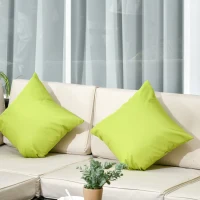 Outsunny 7-Seater PE Rattan Corner Sofa Set, Garden Furniture Set, Patio Wicker Sofa Seater w/ Cushion, Washable Cushion Cover & Tempered Glass Table, Brown(m-8)